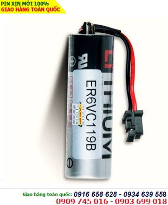 Pin nuôi nguồn PLC Toshiba ER6VC 119B lithium 3.6v AA 2000mAh chính hãng Made in Japan